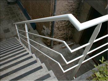 E Rampe escalier Salzinnes ferronnerie Namur Gilson Roger 03