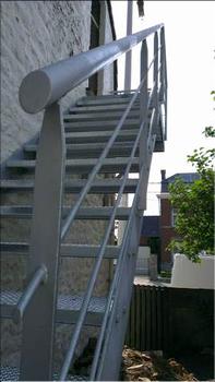 Escalier Champion ferronnerie Namur Gilson roger 03