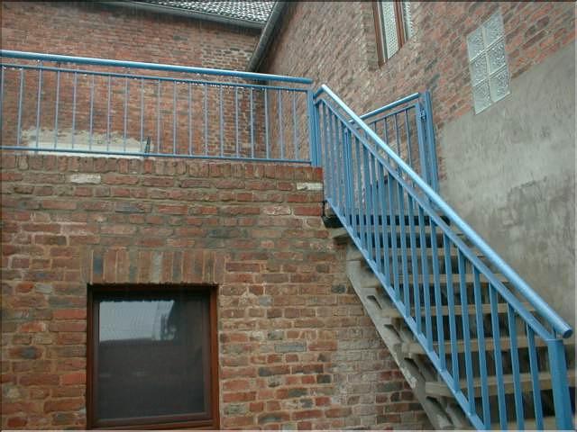 Rampe escalier Wanlin ferronnerie Namur Gilson Roger 02